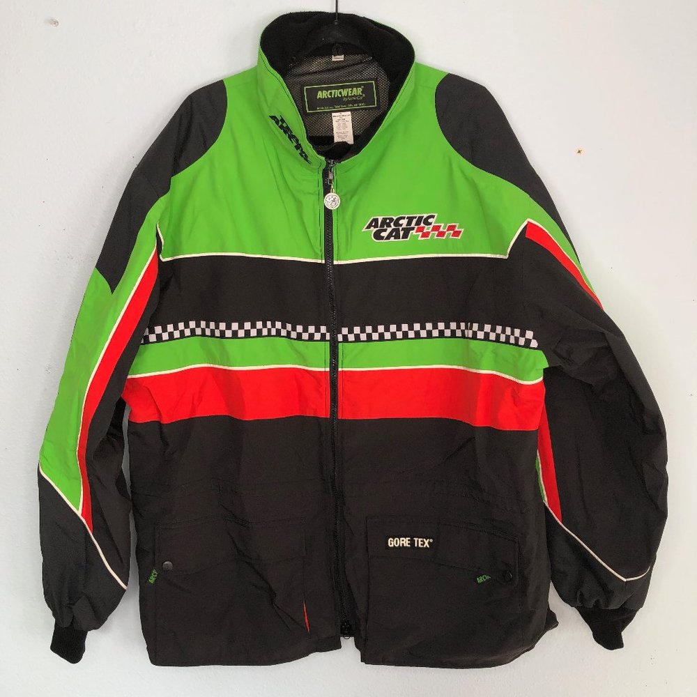 Arctic Cat Arctic Wear Sno Pro Gore-Tex Sponsor Jacket and Liner Men's XL Racing - Picture 3 of 10